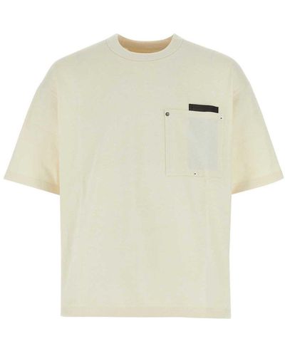 Bottega Veneta Pocket Patch Crewneck T-Shirt - White