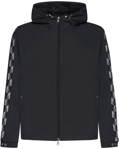 Moncler Moyse Nylon Hooded Jacket - Black