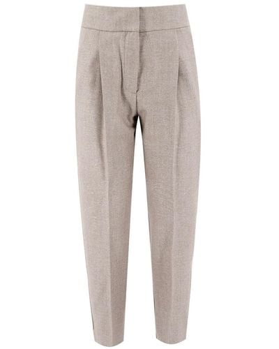 Le Tricot Perugia Trousers - Grey