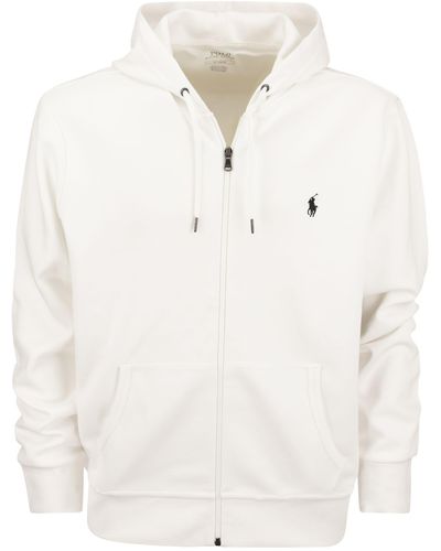 Ralph Lauren Hooded Sweatshirt - White