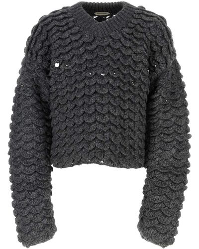 NAMACHEKO Wool Blend Sweater - Black