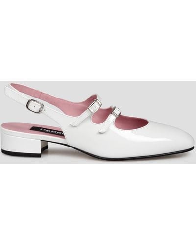 CAREL PARIS Peche Slingback Mary Jane Court Shoes - Pink