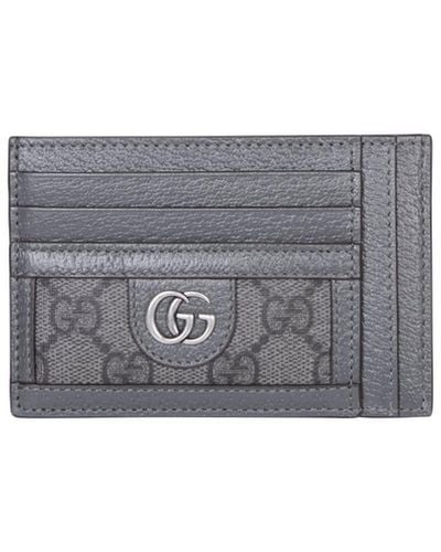 Gucci Ophidia 866 Gg Supreme Cardholder - Grey