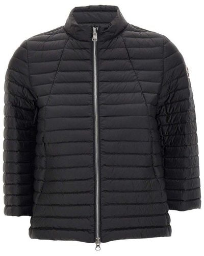 Colmar Stand-Up Collar Quilted Padded Jacket - Blue