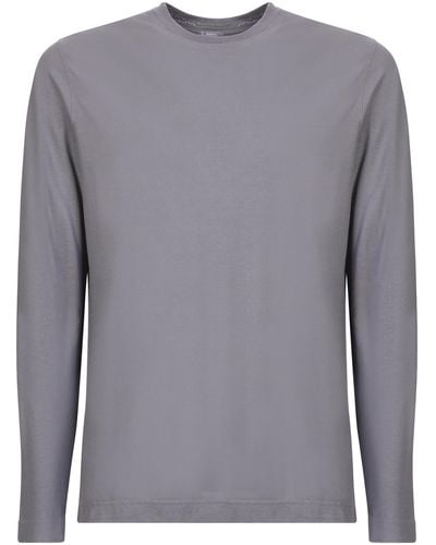 Zanone Ice Cotton T-Shirt - Gray