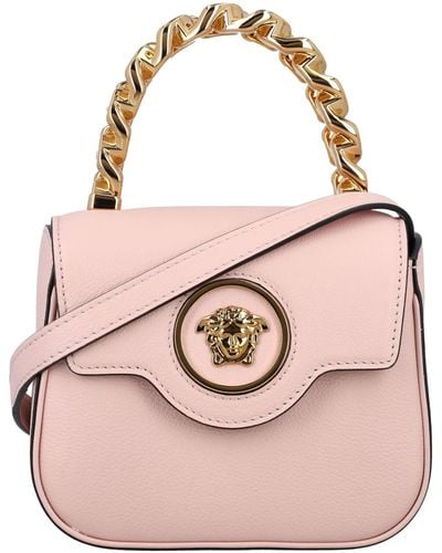 Versace La Medusa Mini Top Handle Bag - Pink