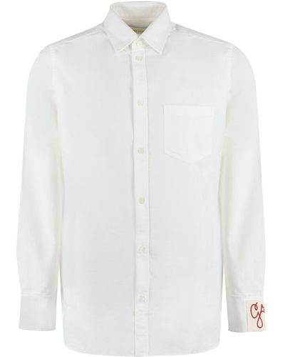 Golden Goose Long Sleeve Cotton Shirt - White