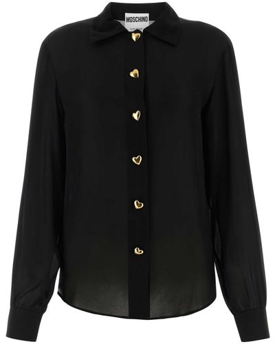 Moschino Silk Shirt - Black