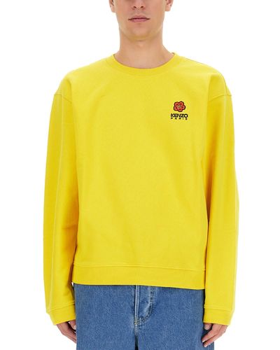 KENZO "boke Flower" Sweatshirt - Yellow