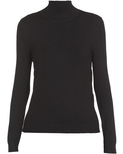 Marella Turtleneck Sweater - Black