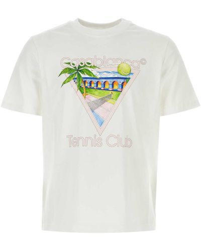 Casablancabrand Cotton T-Shirt - White