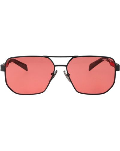 Prada Linea Rossa 0Ps 51Zs Sunglasses - Pink