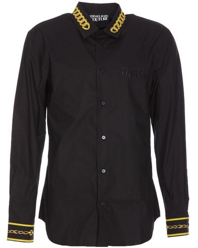 Versace Jeans Couture Shirt With Print - Black