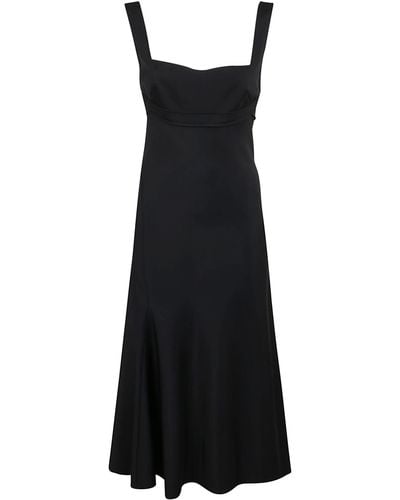 Victoria Beckham Long Dress - Black