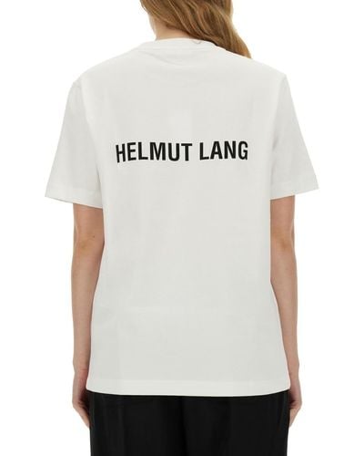 Helmut Lang T-Shirt With Logo - Grey