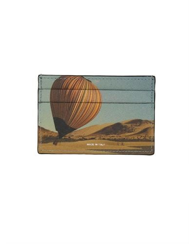 Paul Smith Signature Stripe Balloon Card Holder - Multicolor