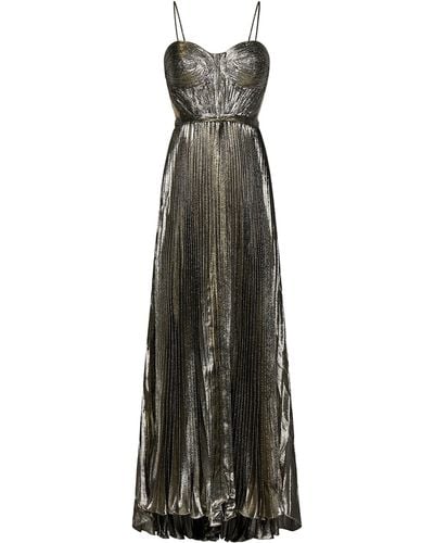 Maria Lucia Hohan Lethia Long Dress - Metallic