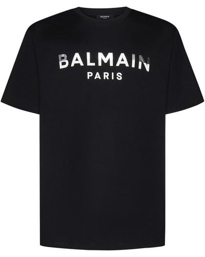 Balmain Crew-Neck T-Shirt - Black
