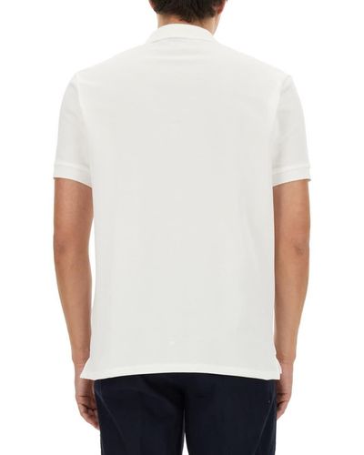 PS by Paul Smith Polo With Logo Patch - White