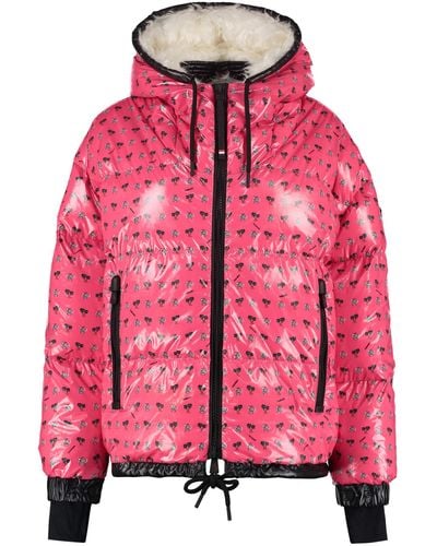 Moncler 3 Grenoble - Echelle Hooded Nylon Down Jacket - Pink