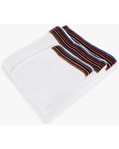 Paul Smith Set Of 3 Towels - White