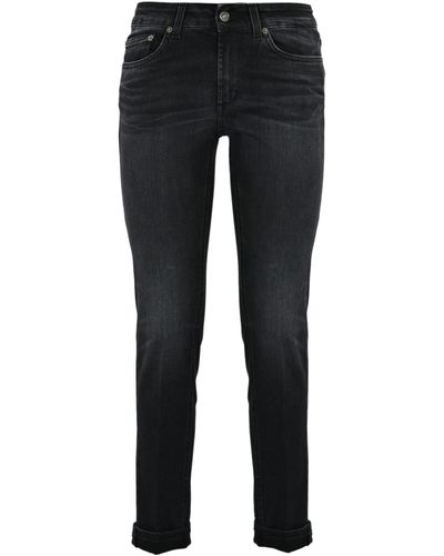 Dondup Monroe Skinny Jeans - Black