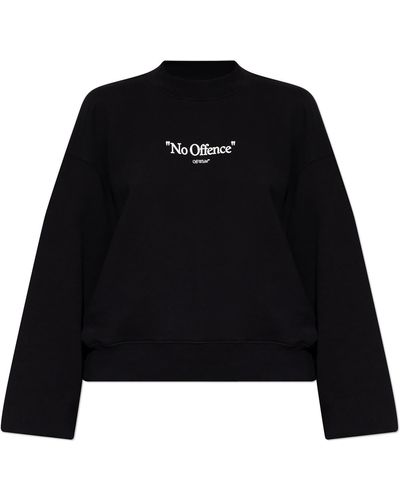 Off-White c/o Virgil Abloh Sweatshirt With Logo - Black