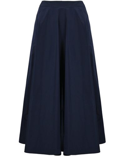 Liviana Conti Taffeta Skirt - Blue