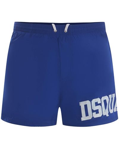 DSquared² Swimsuit Made Of Nylon - Blue