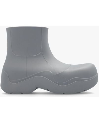 Bottega Veneta Puddle Boot Shoes - Grey