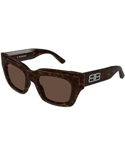 Balenciaga Bb0234S Sunglasses - Brown