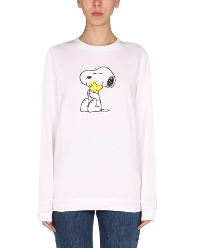 MOA Snoopy Sweatshirt - White