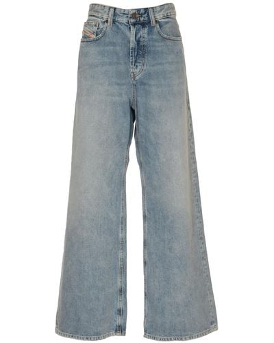 DIESEL 1996 D-Sire Wide-Leg Jeans - Blue