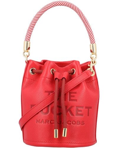 Marc Jacobs 'the Bucket' Bucket Bag - Red