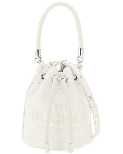 Marc Jacobs 'the Leather Mini Bucket Bag' - White