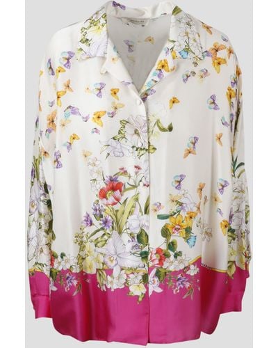 Anna Molinari Flower Shirt - Multicolour