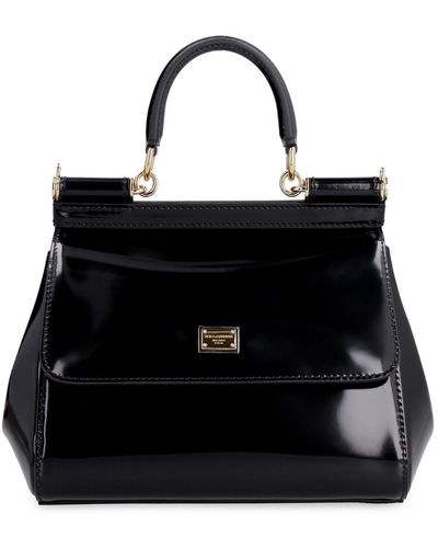 Dolce & Gabbana Sicily Leather Mini-bag - Black