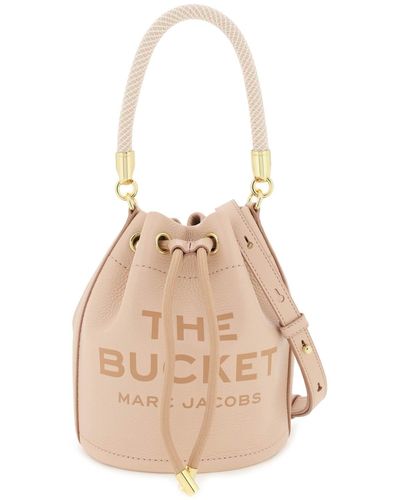 Marc Jacobs 'the Leather Bucket Bag' - Natural