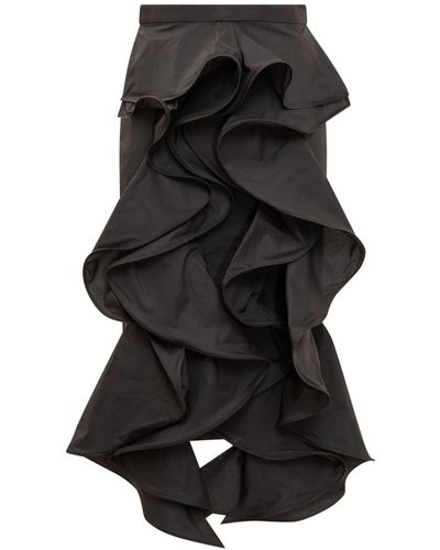 Rochas Long Skirt - Black