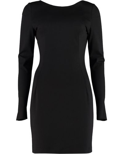 Dolce & Gabbana Stretch Sheath Dress - Black