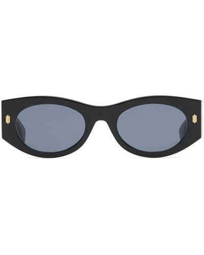 Fendi Oval Frame Sunglasses - Blue