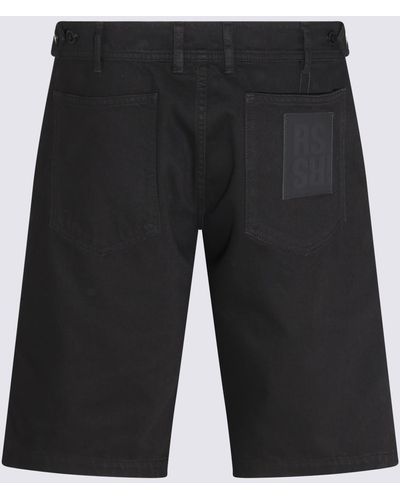 Raf Simons Cotton Shorts - Black