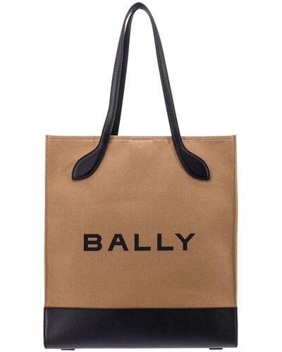 Bally Bar Keep On Shopper Bag - Natural