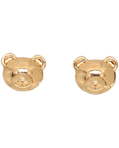 Moschino 'teddy Bear' Earrings - Metallic