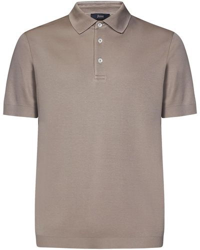 Herno Polo Shirt - Gray