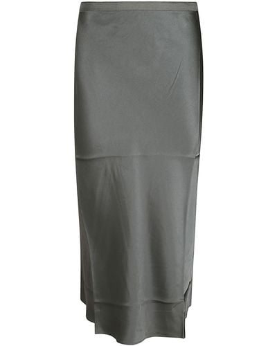 Anine Bing Straight Skirt - Grey