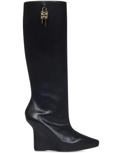 Givenchy G-Lock Boots - Black