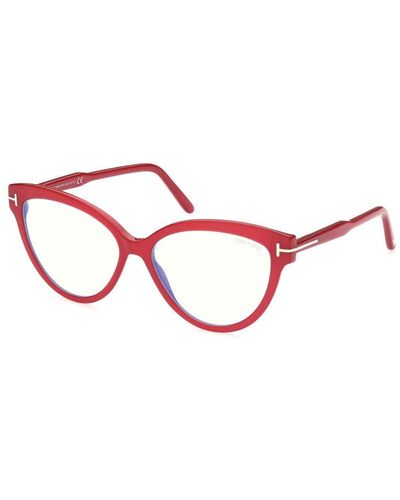 Tom Ford Ft5763 077 Glasses - Red