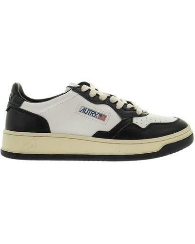 Autry Medalist Low - Leather Sneakers - Black