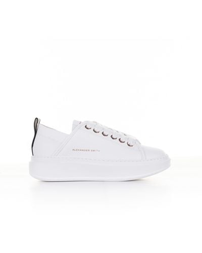 Alexander Smith Wembley Leather Sneaker - White